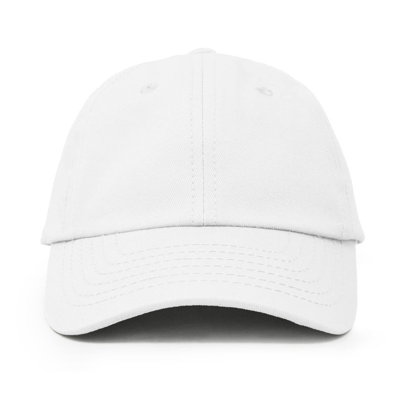 DALIX Infant Baseball Hat Baby Cap Tiny Extra Small Girls Boys in White - Image 4